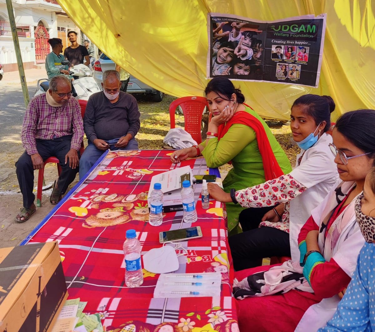 Vision and health screening checkup